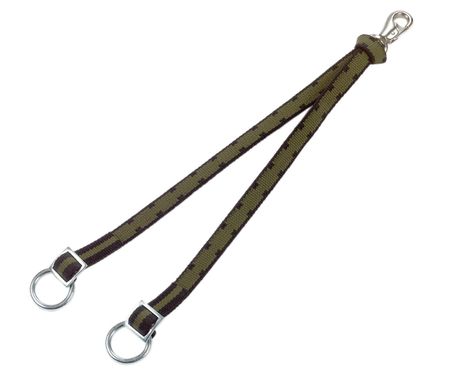 Pasy mocujące z karabińczykiem Profi Plus, 60 cm, zielony, Kerbl